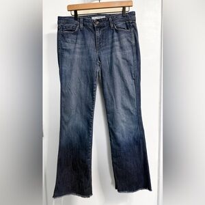 Joe’s Jeans Wide Leg Muse Tricky Wash W30 Frayed Hem USA Denim